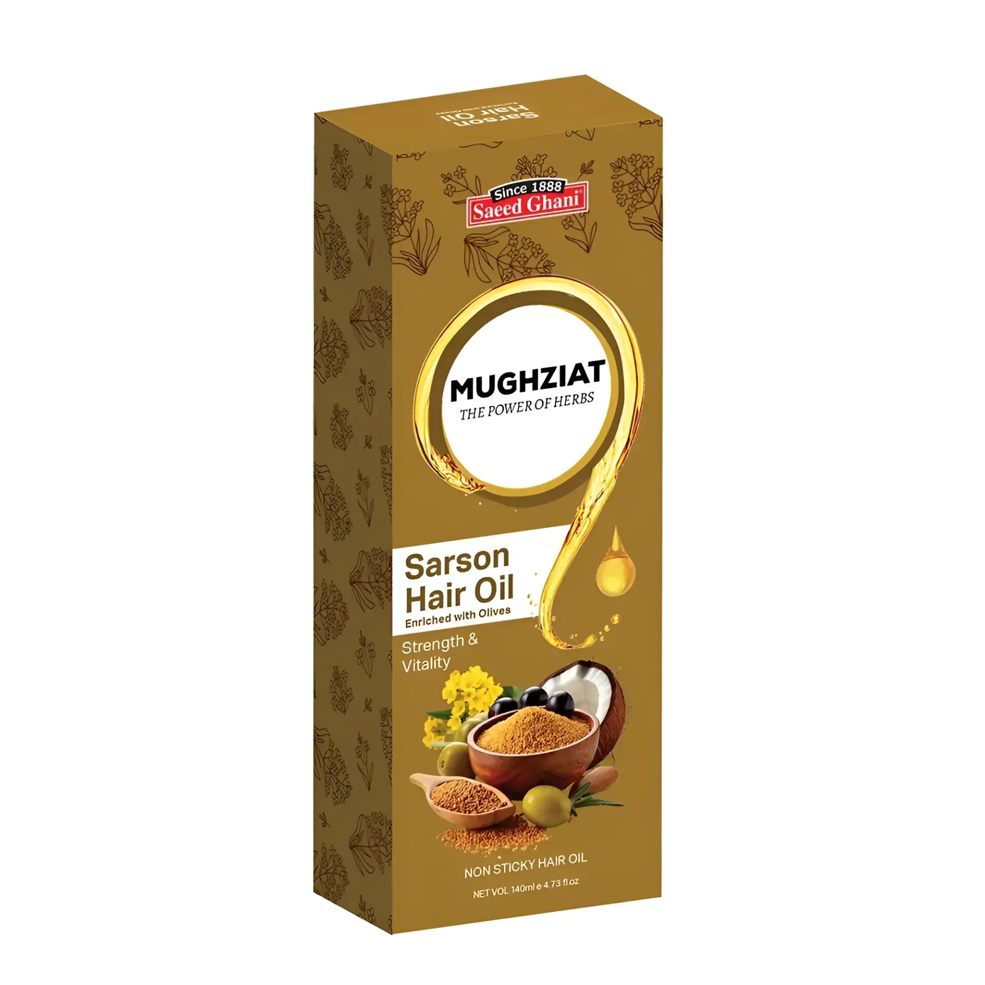 Sarson Hair Oil Enriched with Olives