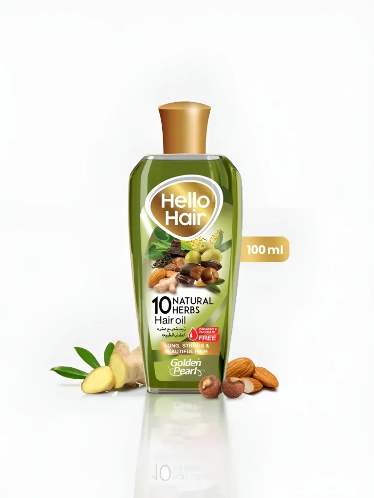 Hello Hair 10 Natural Herbal Hair Oil