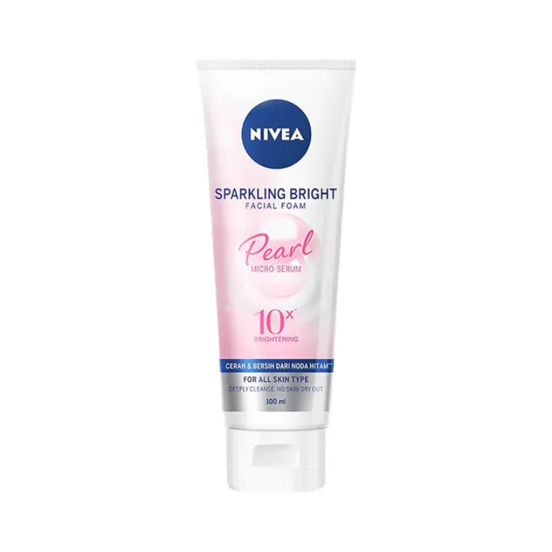 Nivea Sparkling White Whitening Facial Foam 100ml